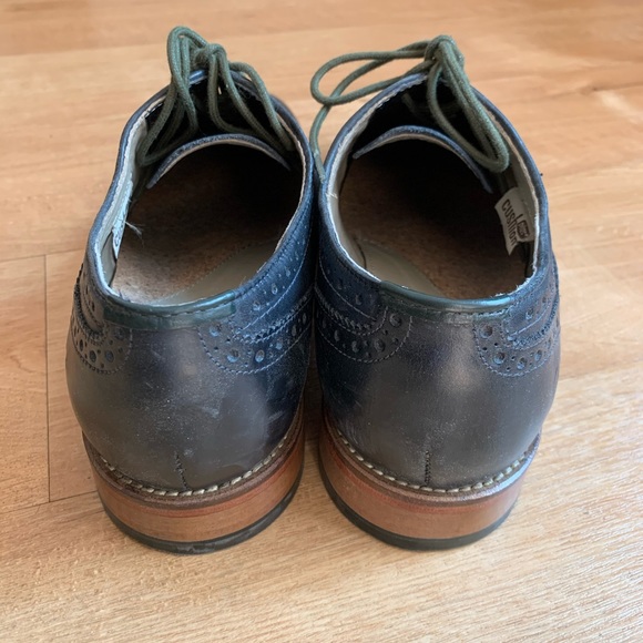 Clark’s black leather oxfords - Men size 8 main image 4